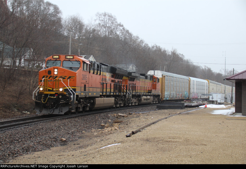 BNSF 3808 West